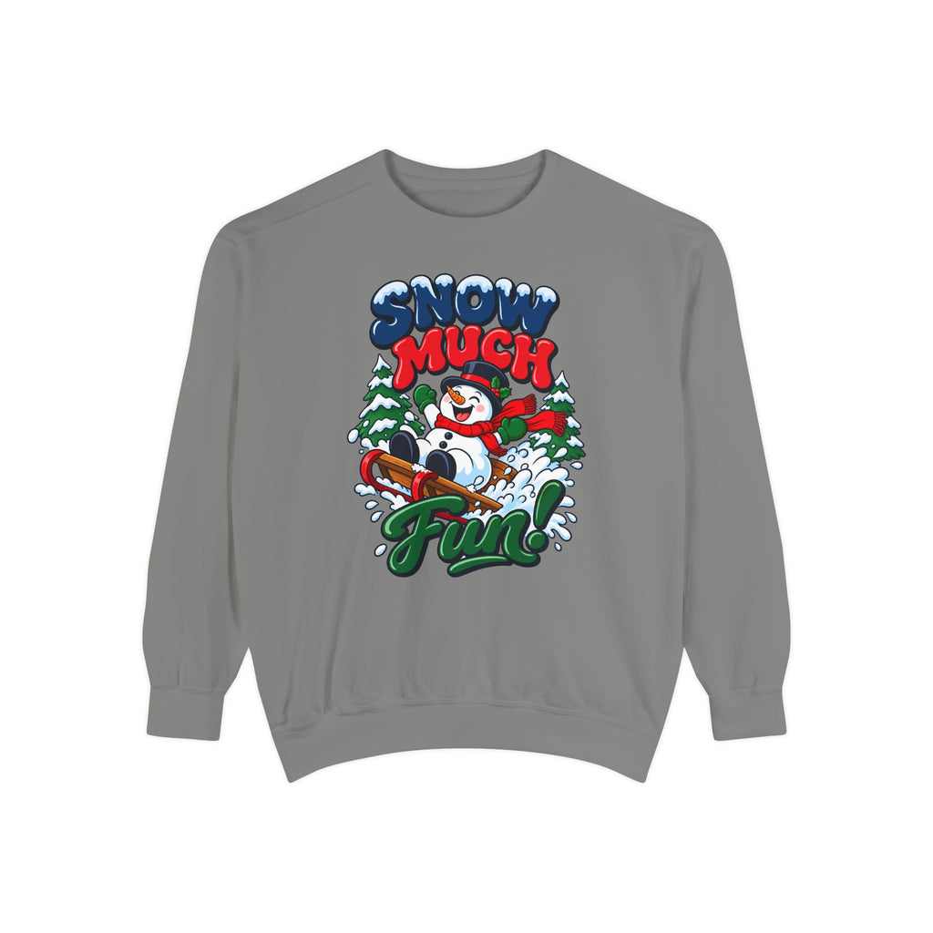 Snow Much Fun Sweatshirt – Grey