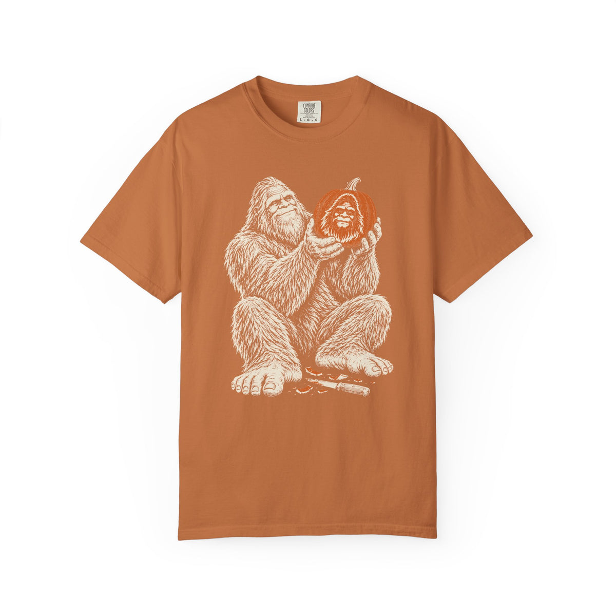 Bigfoot Pumpkin Carver T-Shirt