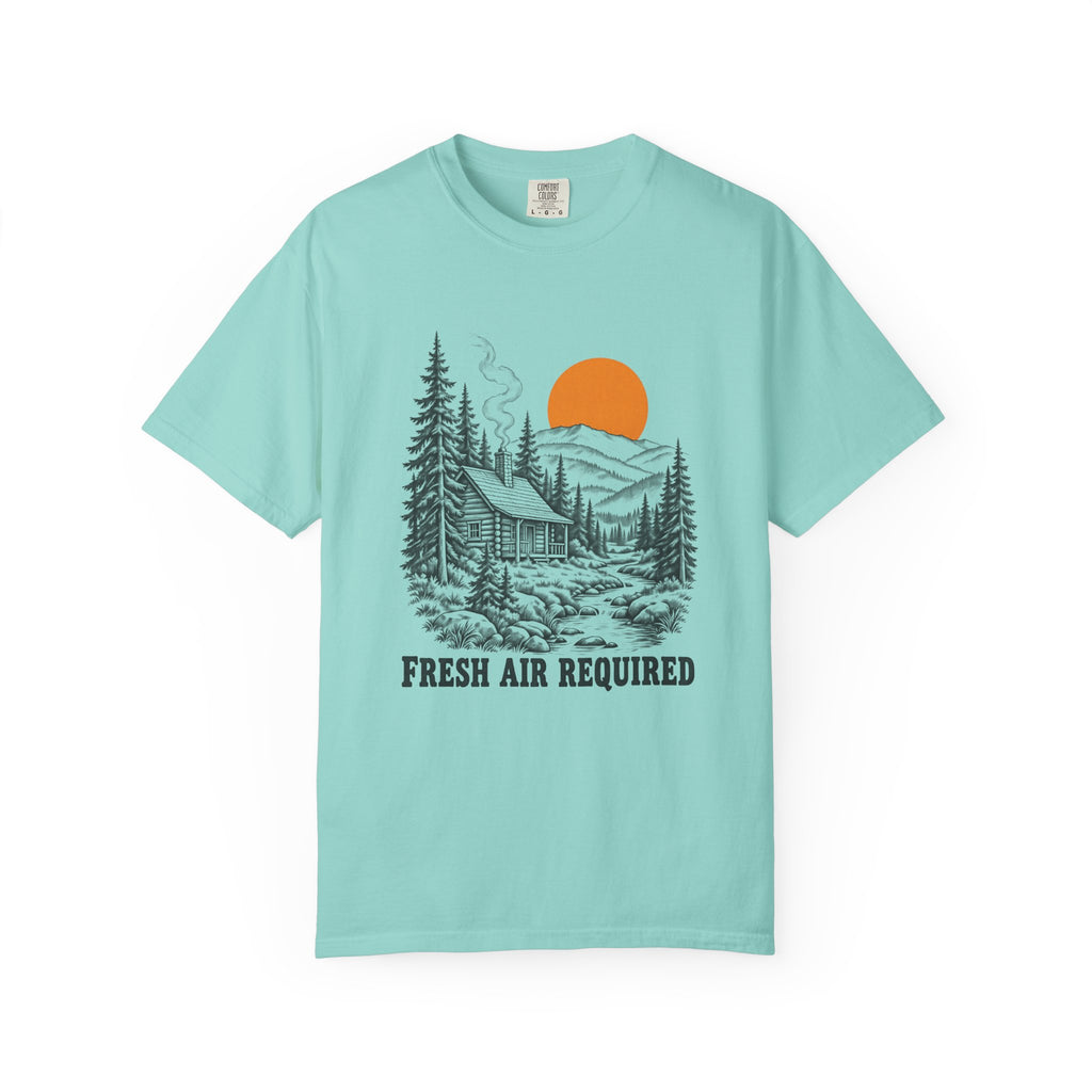 Fresh Air Required T-Shirt – Chalky Mint