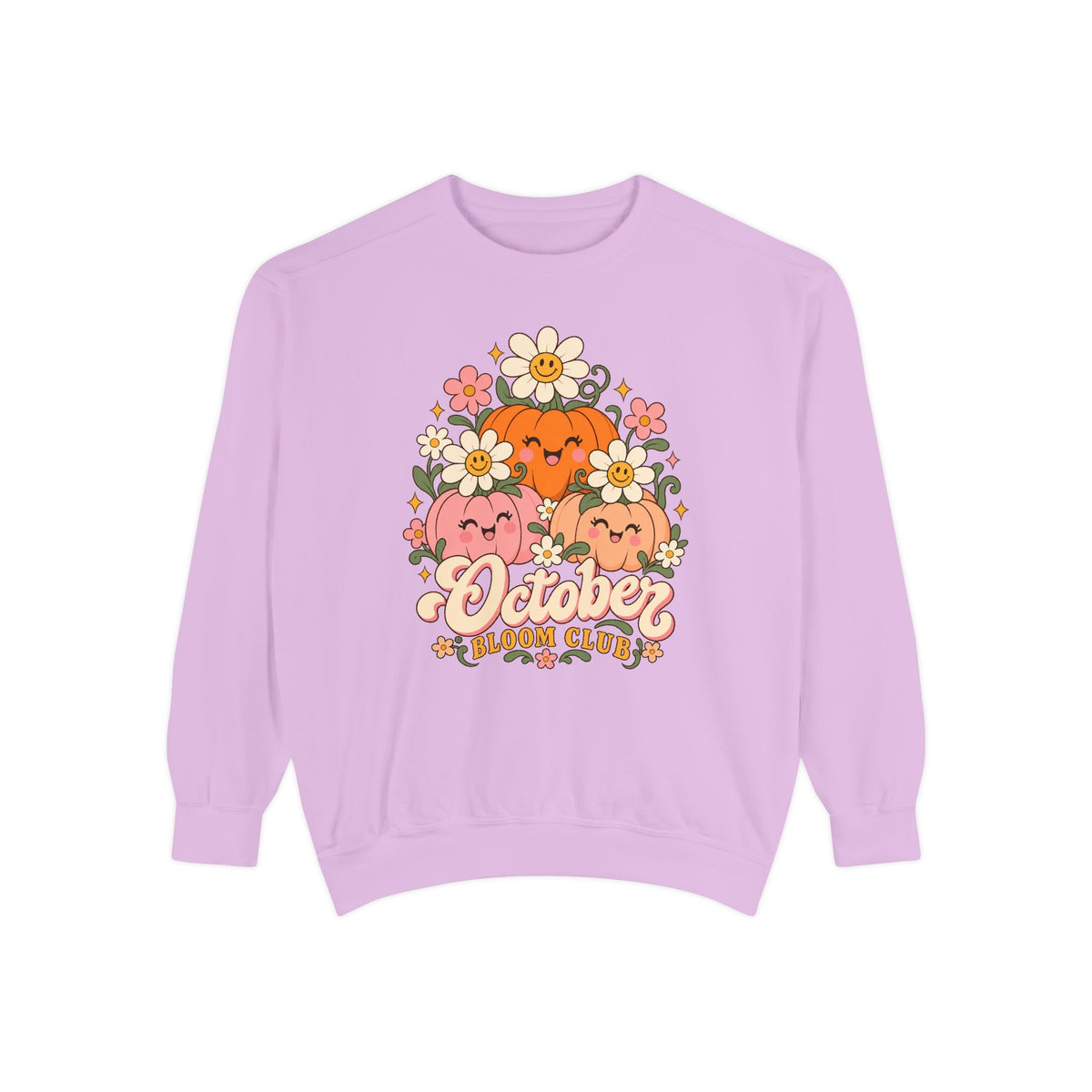 October Bloom Club Sweatshirt – Orchid