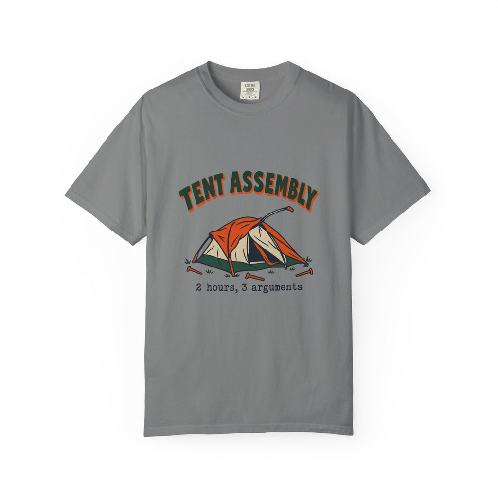 Tent Assembly T-Shirt – Grey