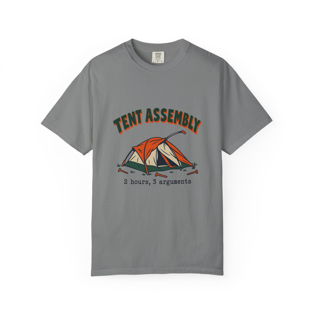 Tent Assembly T-Shirt – Grey