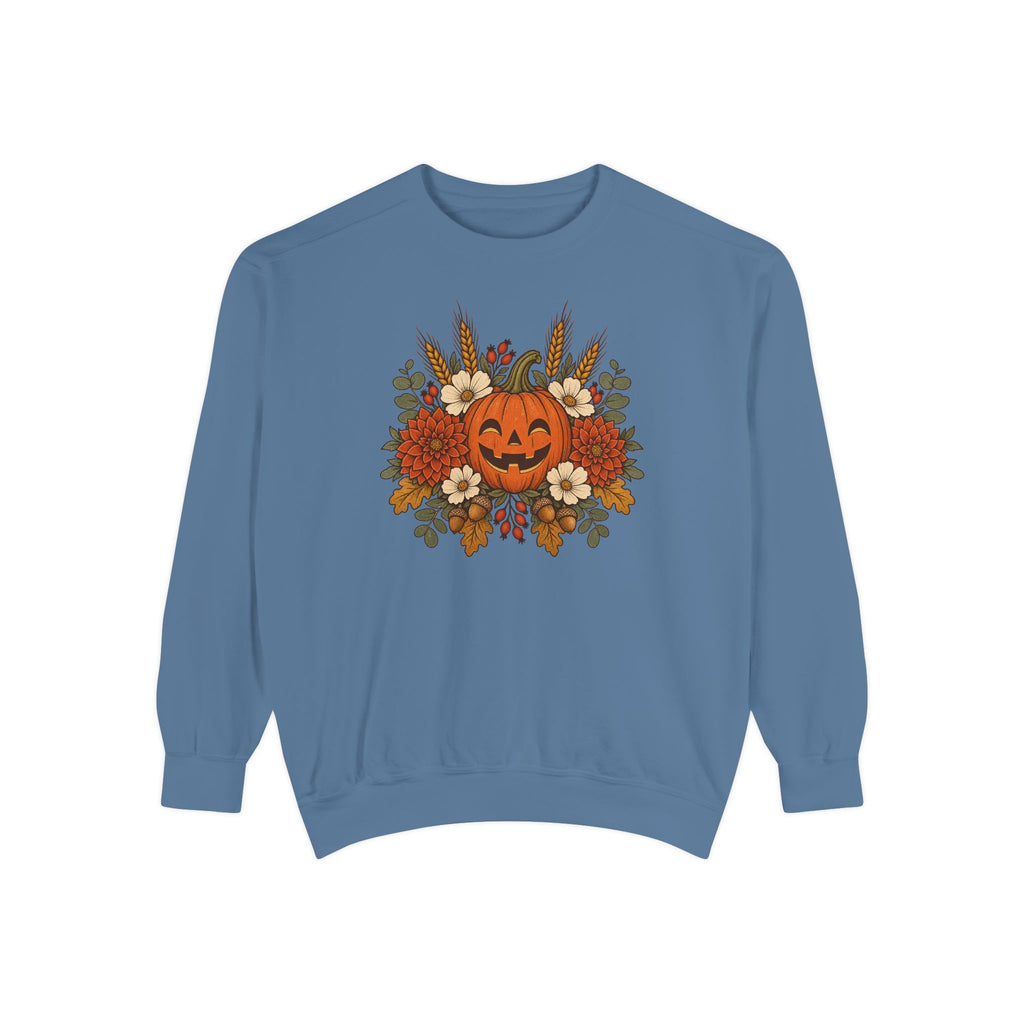 Harvest Grin Sweatshirt – Blue Jean