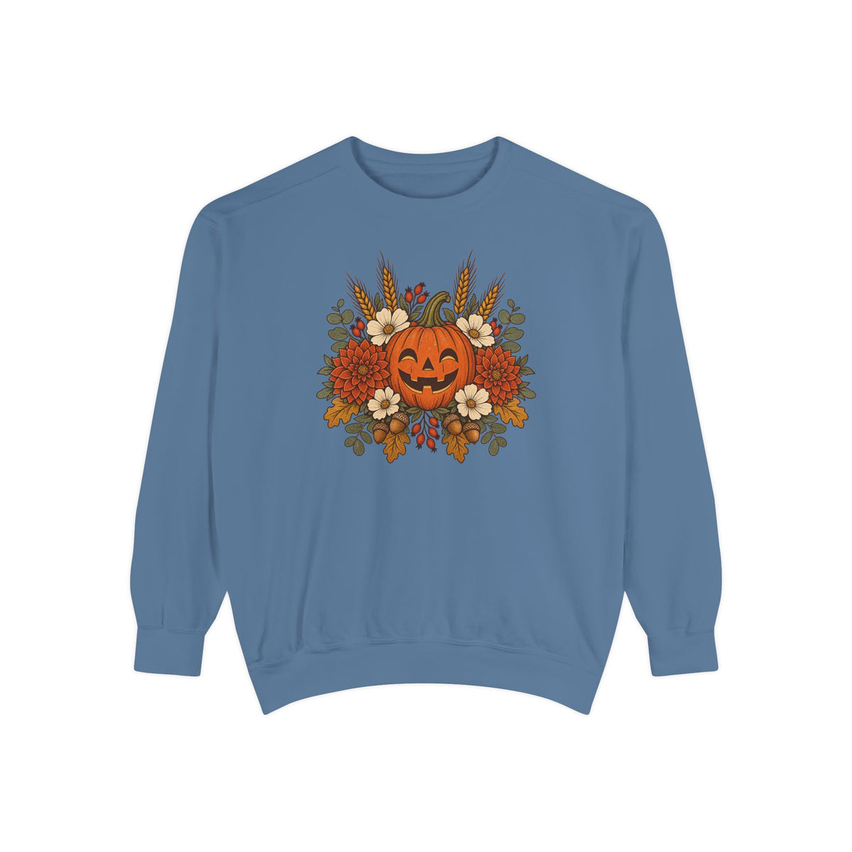 Harvest Grin Sweatshirt – Blue Jean