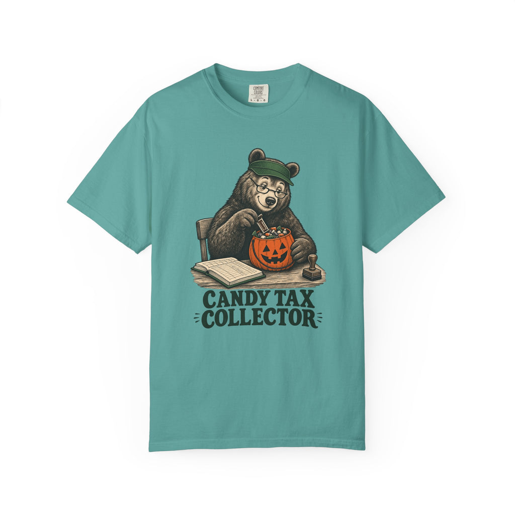 Candy Tax Collector T-Shirt – Seafoam