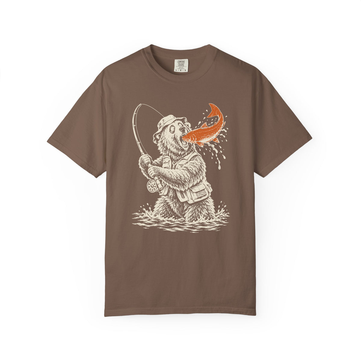 Gone Fishing Grizzly T-Shirt