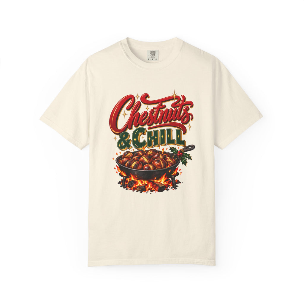 Chestnuts & Chill T-Shirt – Ivory