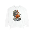 Stretchy Pants Season Sweatshirt – White
