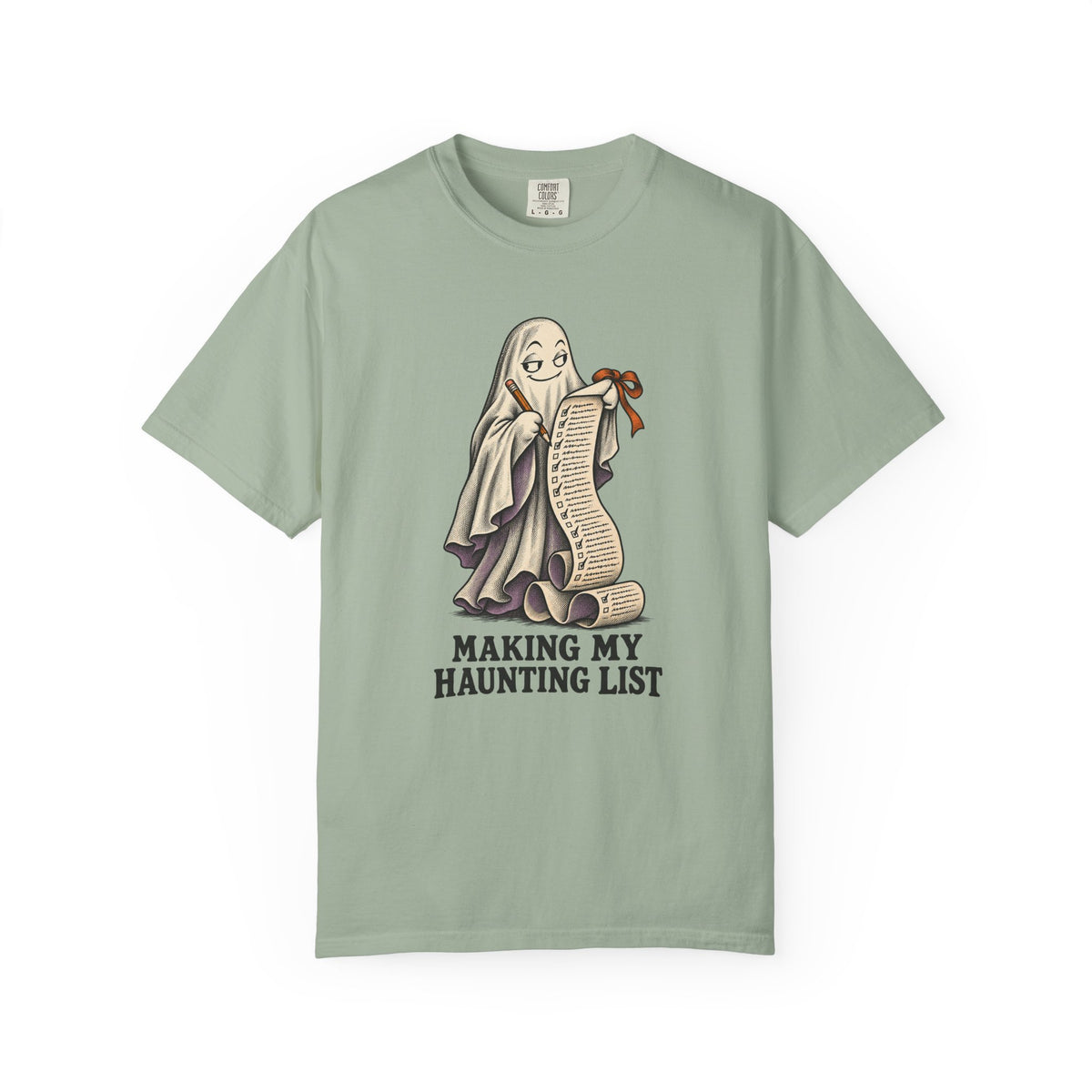 Making My Haunting List T-Shirt – Bay