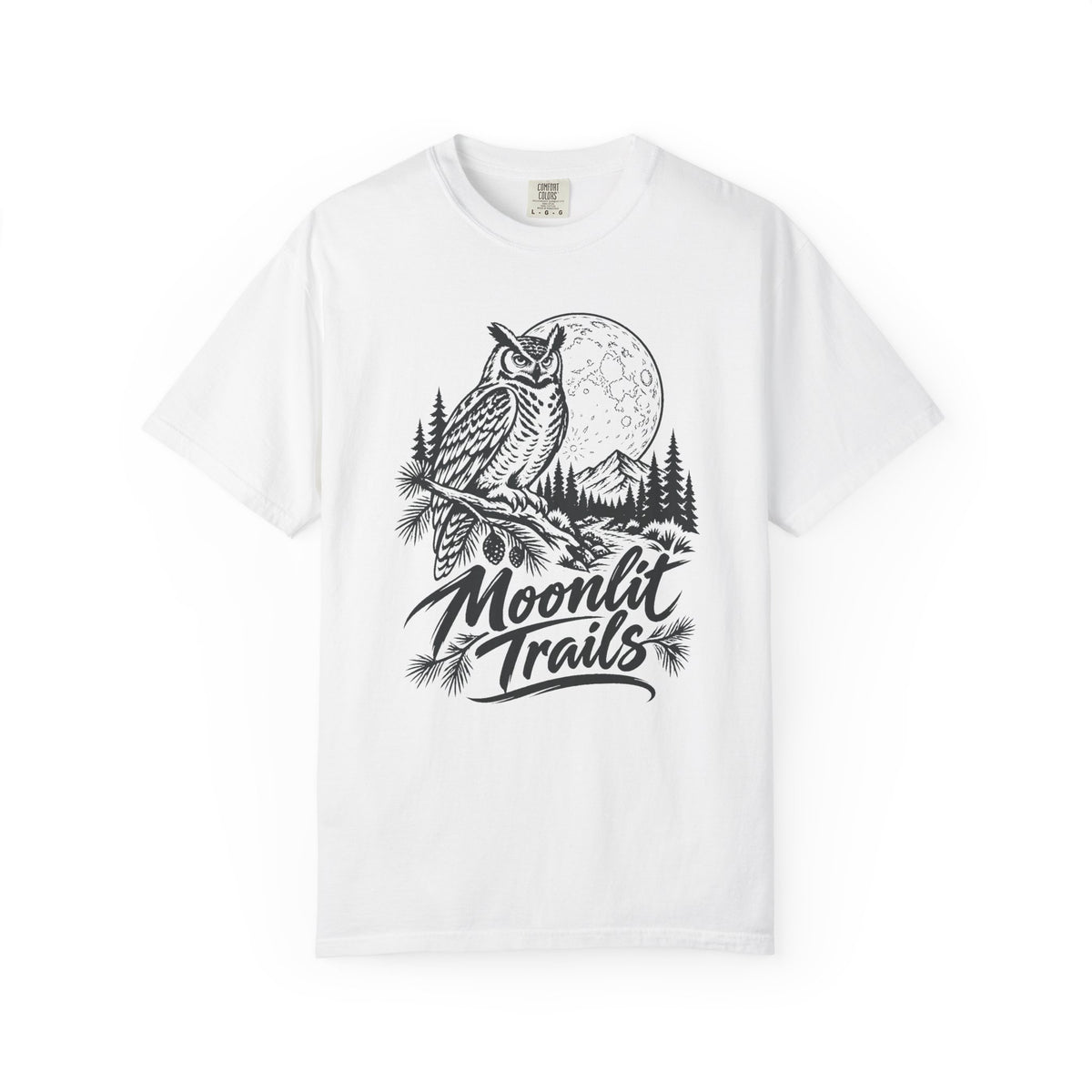 Moonlit Trails T-Shirt – White