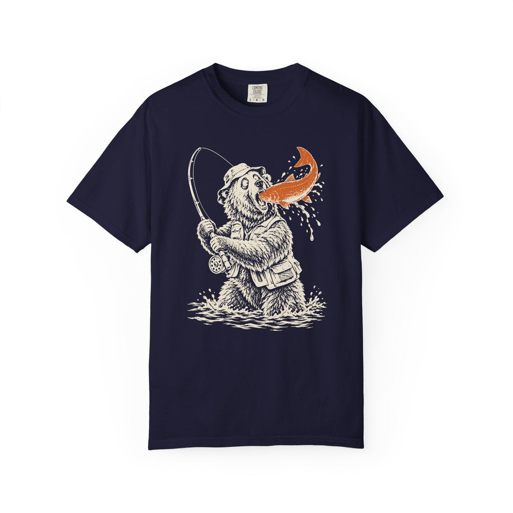 Gone Fishing Grizzly T-Shirt