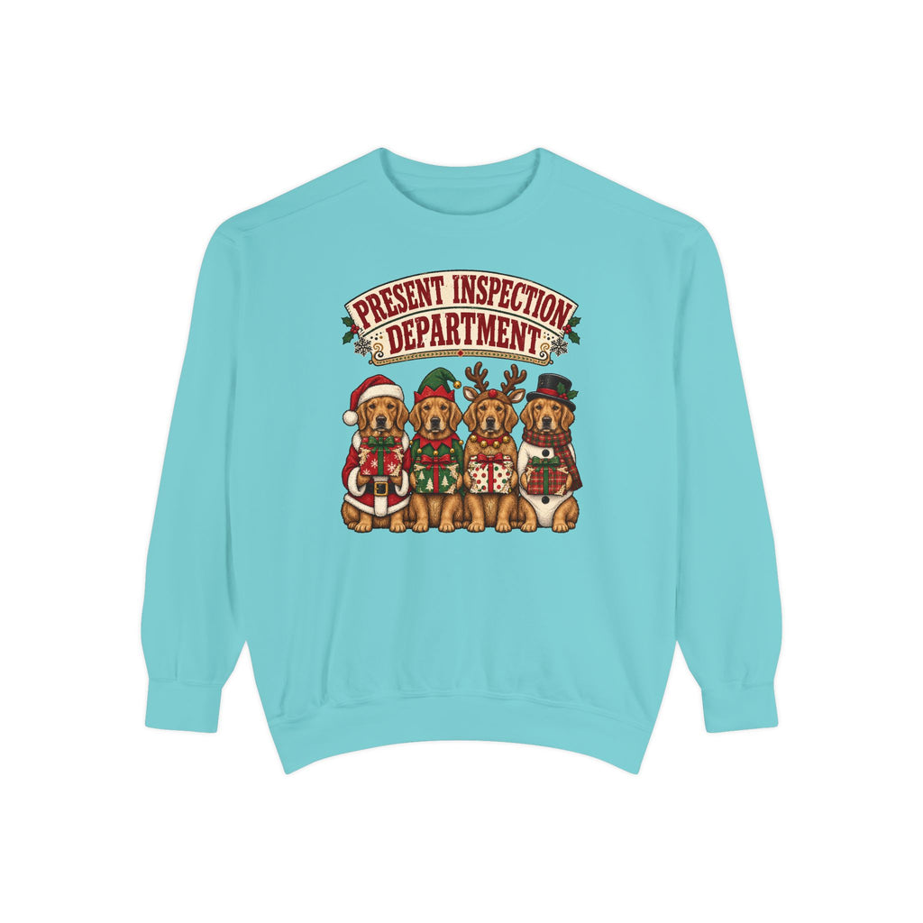 Present Inspection Department Sweatshirt – Chalky Mint