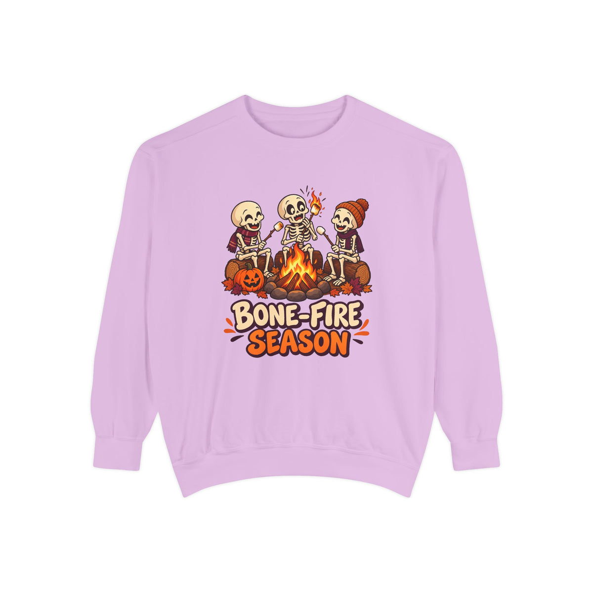 Bone-Fire Season Sweatshirt – Orchid