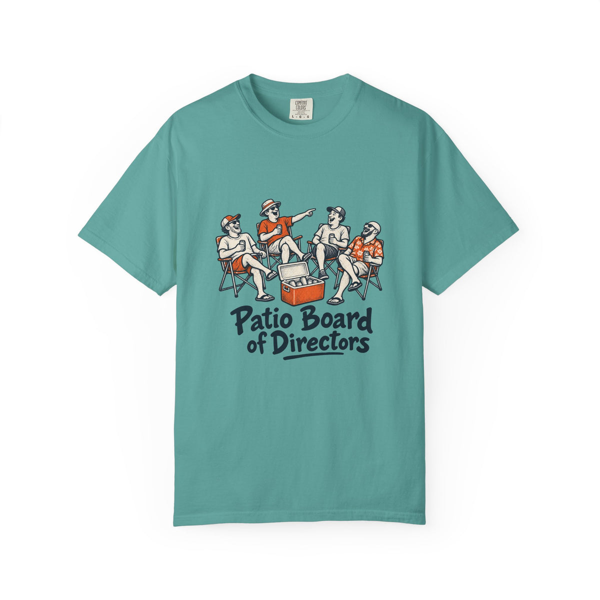 Patio Board of Directors T-Shirt – Seafoam