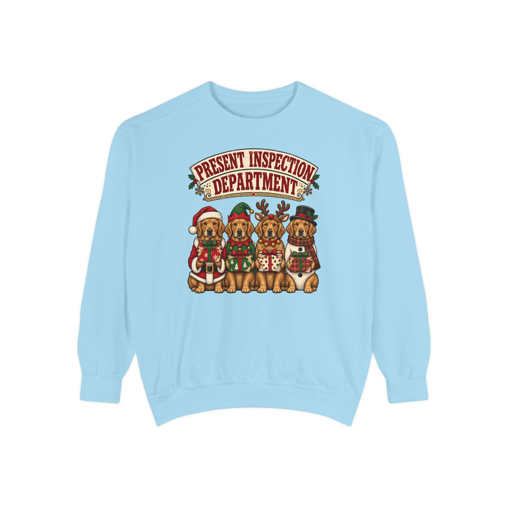 Present Inspection Department Sweatshirt – Chambray