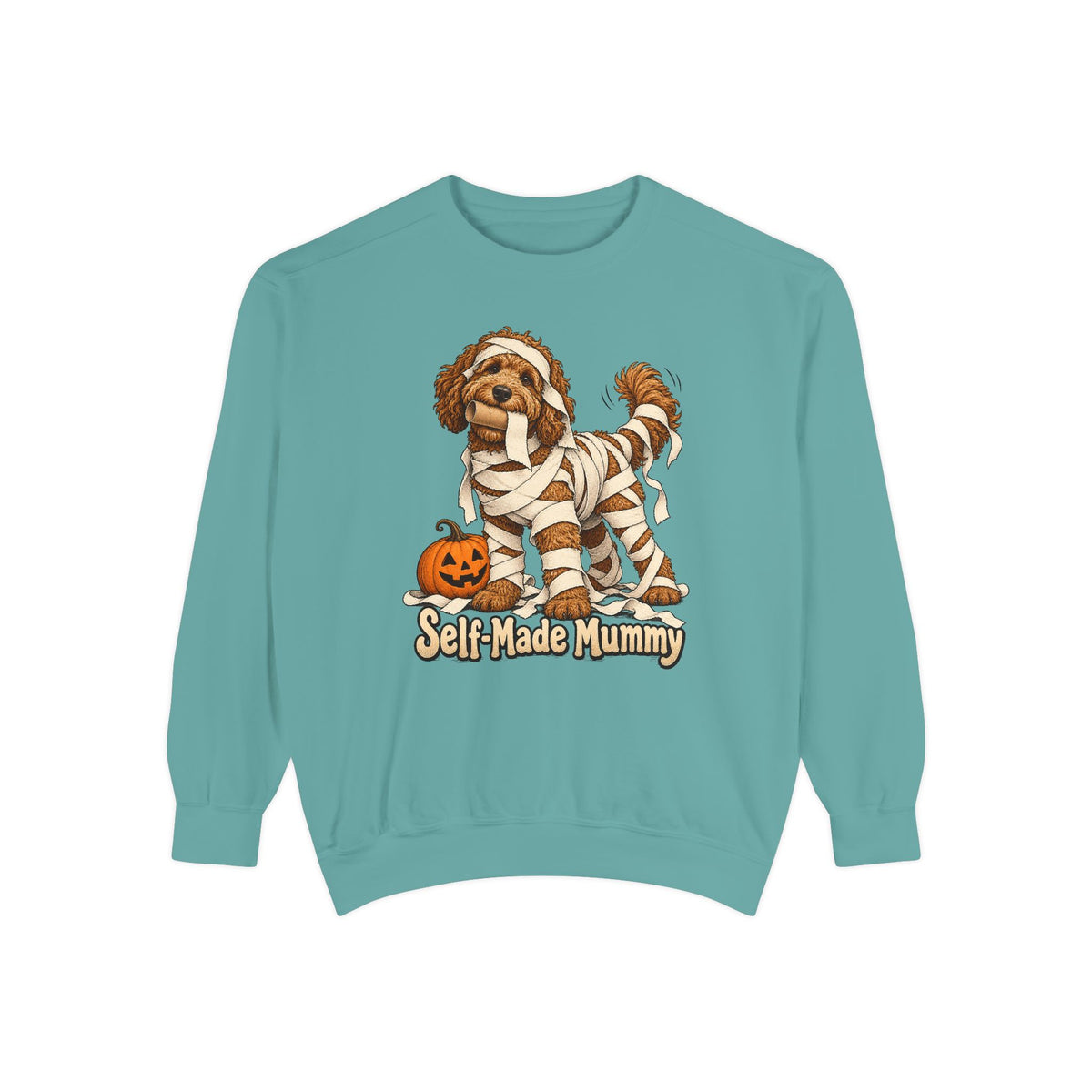 Self-Made Mummy Sweatshirt – Seafoam