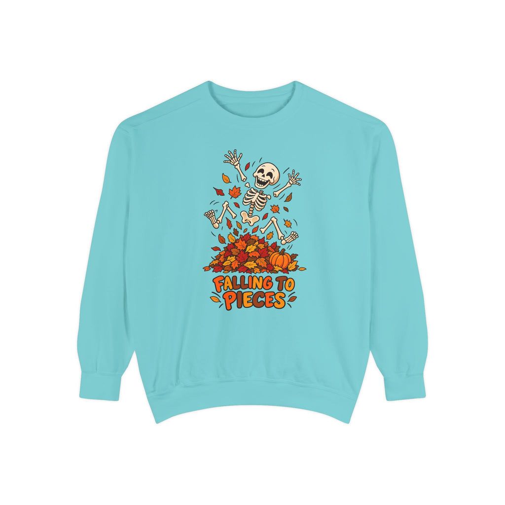 Falling to Pieces Sweatshirt – Chalky Mint