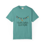 Twinkle Lights & Quiet Nights T-Shirt – Seafoam
