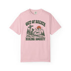 Out of Breath Hiking Society Trail Sign T-Shirt