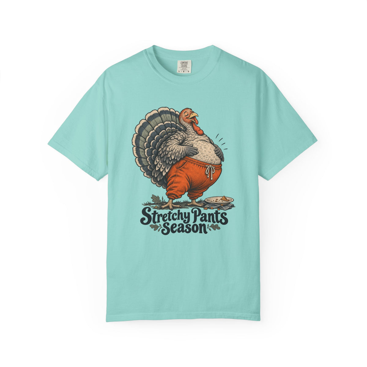 Stretchy Pants Season T-Shirt – Chalky Mint