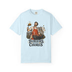 Burgers Before Chores T-Shirt – Chambray