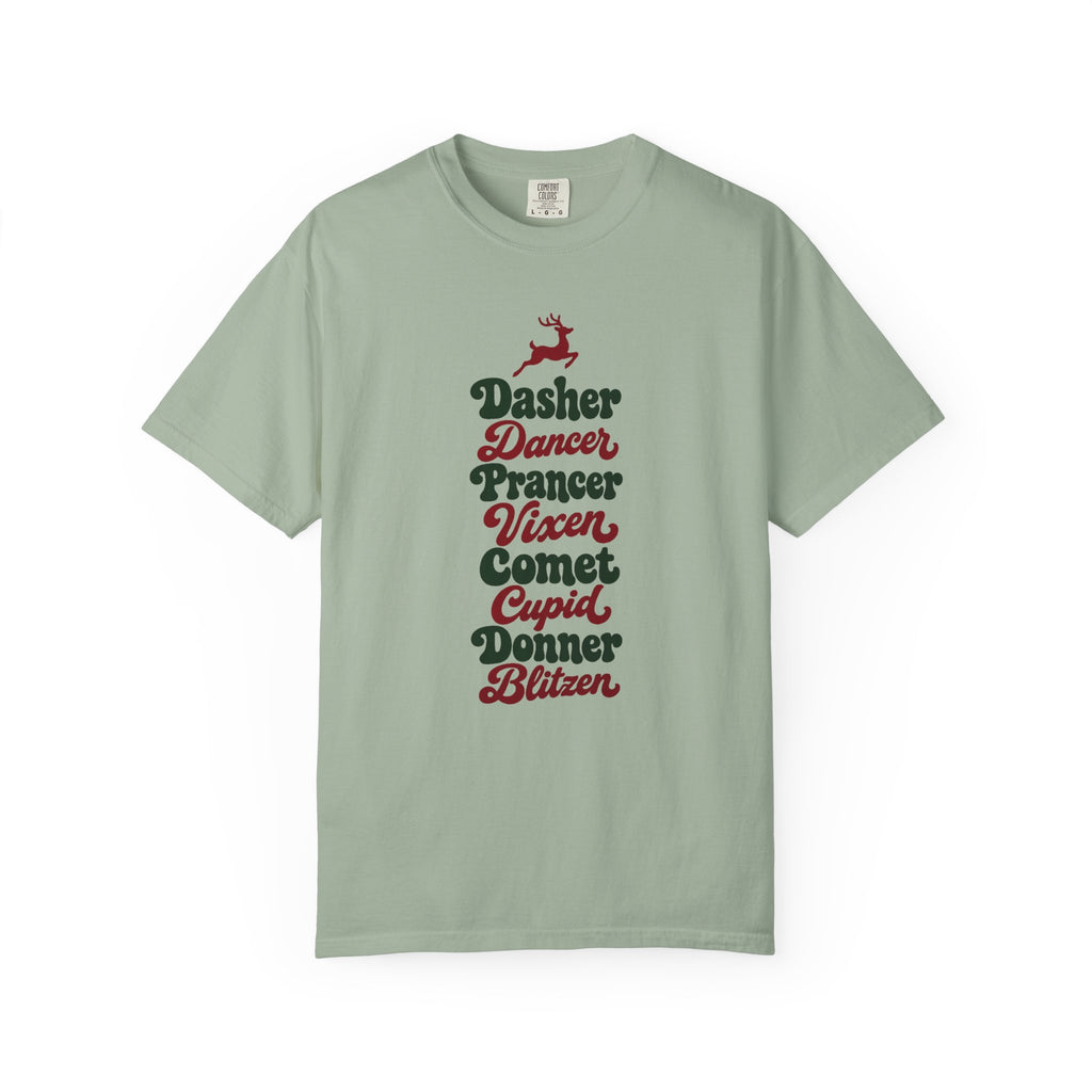 Dasher Dancer Prancer Vixen T-Shirt – Bay