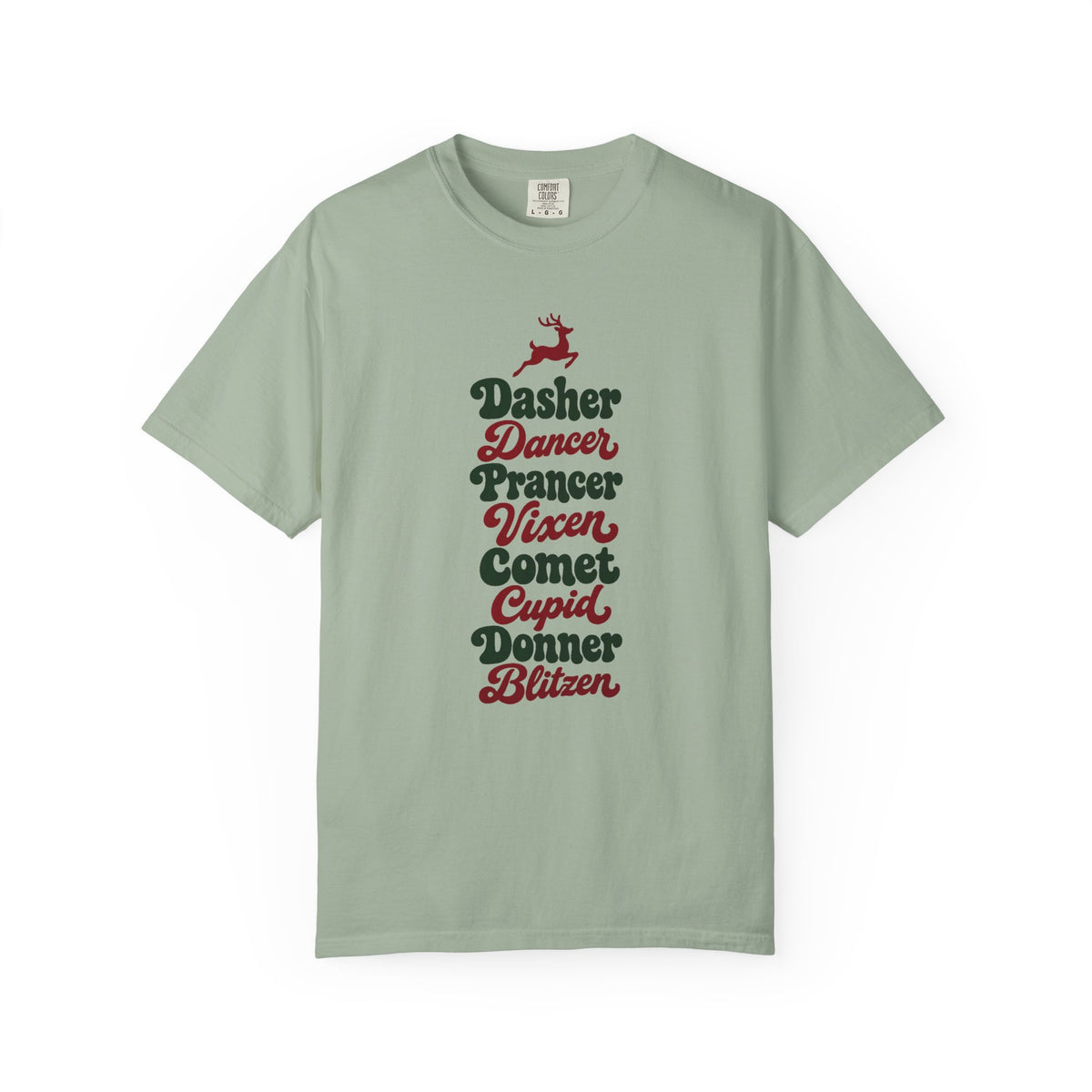 Dasher Dancer Prancer Vixen T-Shirt – Bay