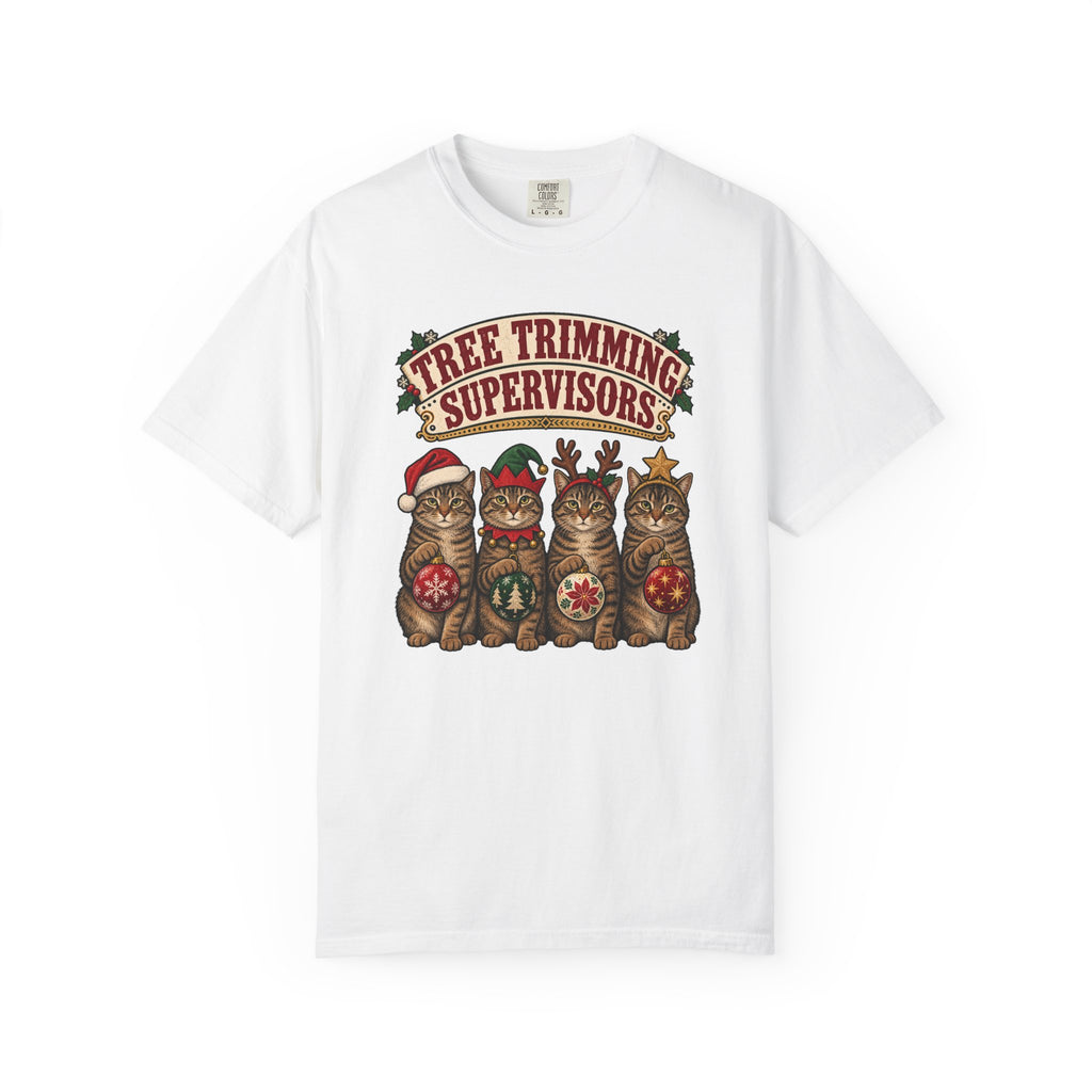 Tree Trimming Supervisors T-Shirt – White