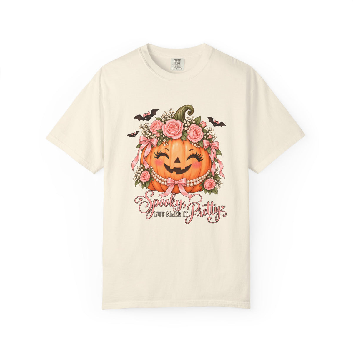 Spooky, But Make It Pretty T-Shirt – Ivory