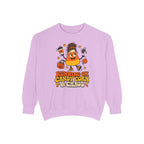 Running on Candy Corn and Chaos Sweatshirt – Orchid