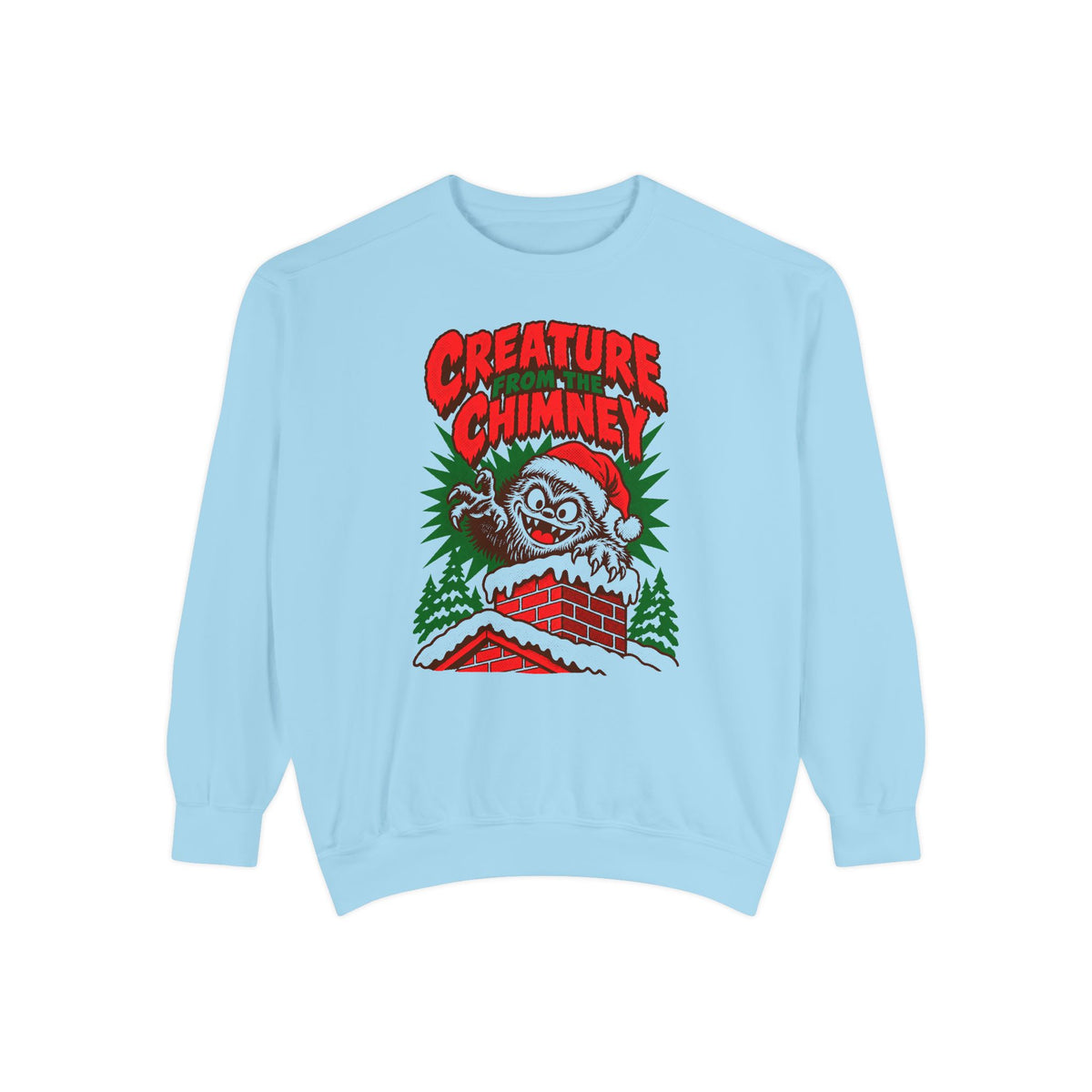 Creature from the Chimney Sweatshirt – Chambray