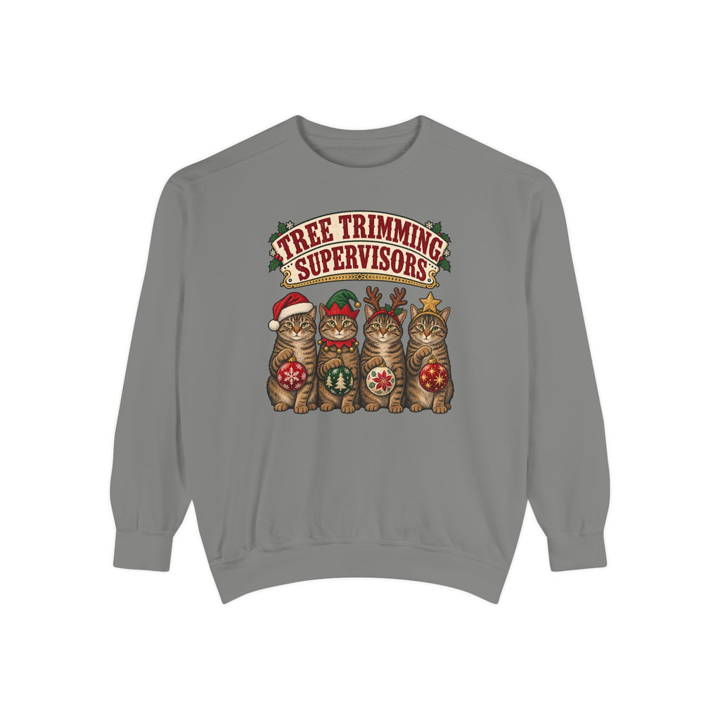 Tree Trimming Supervisors Sweatshirt – Grey