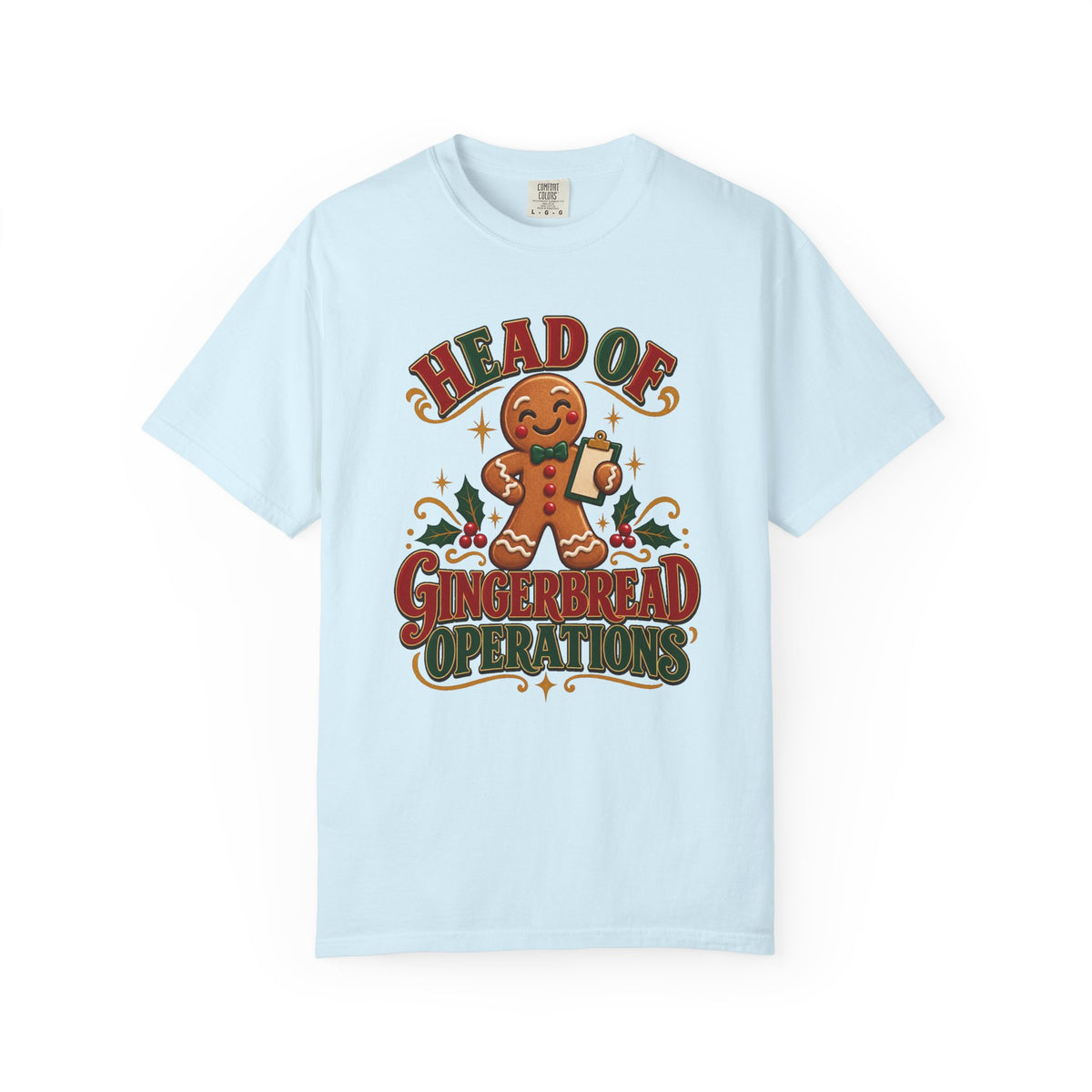Head of Gingerbread Operations T-Shirt – Chambray