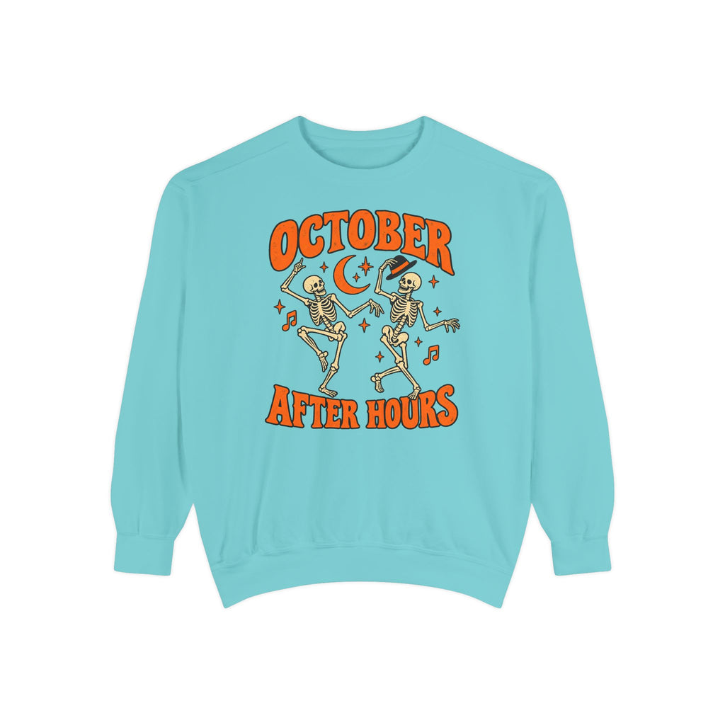 October After Hours Sweatshirt – Chalky Mint