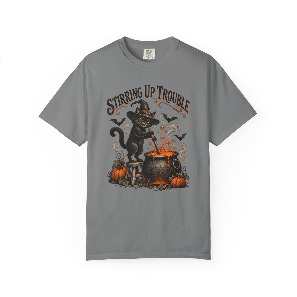 Stirring Up Trouble T-Shirt – Grey
