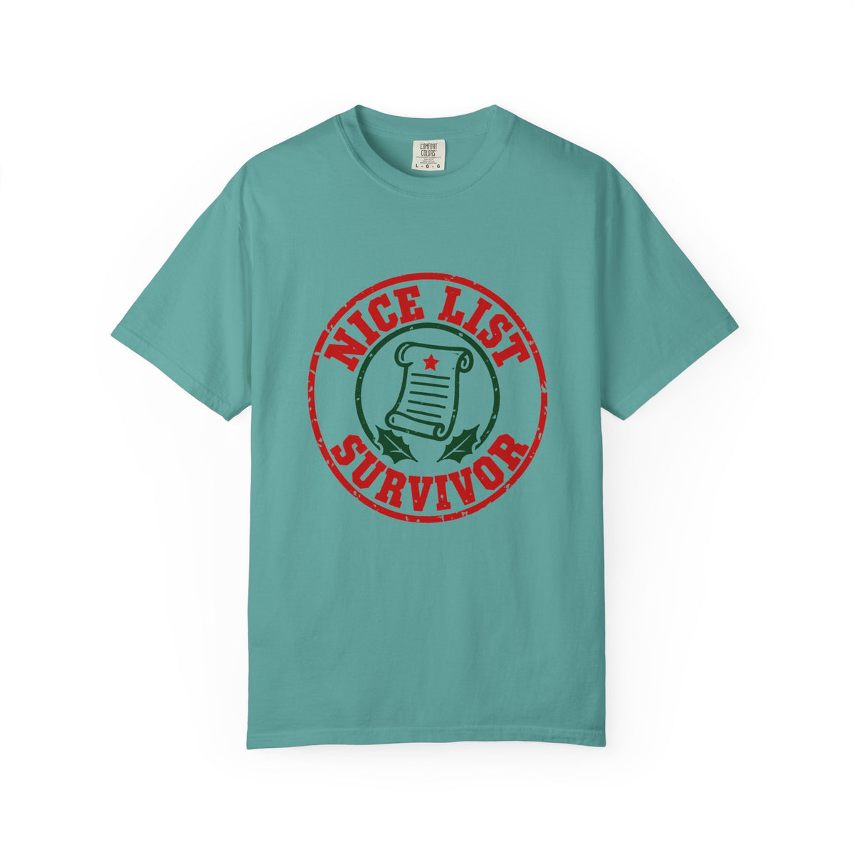 Nice List Survivor T-Shirt – Seafoam