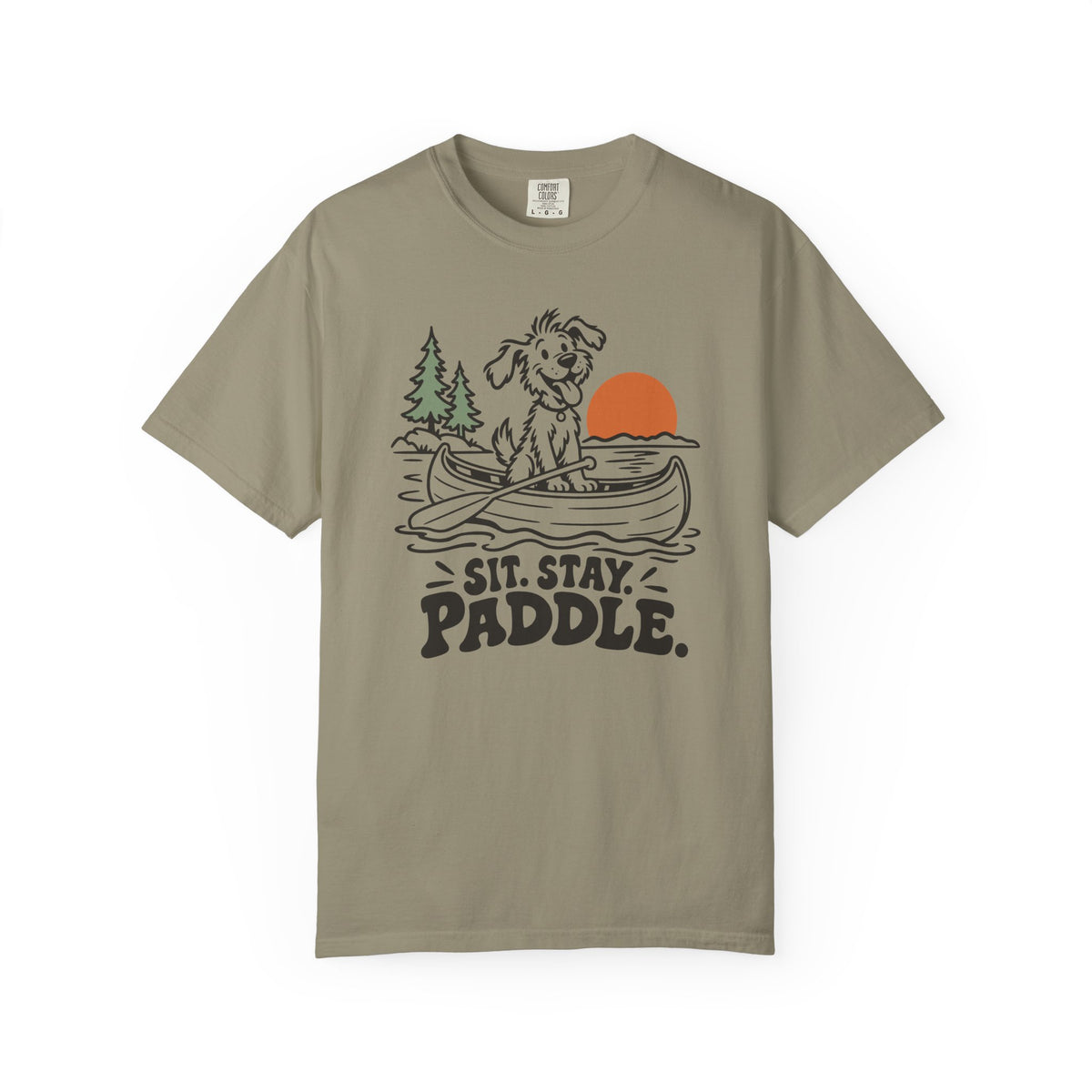 Sit. Stay. Paddle. T-Shirt