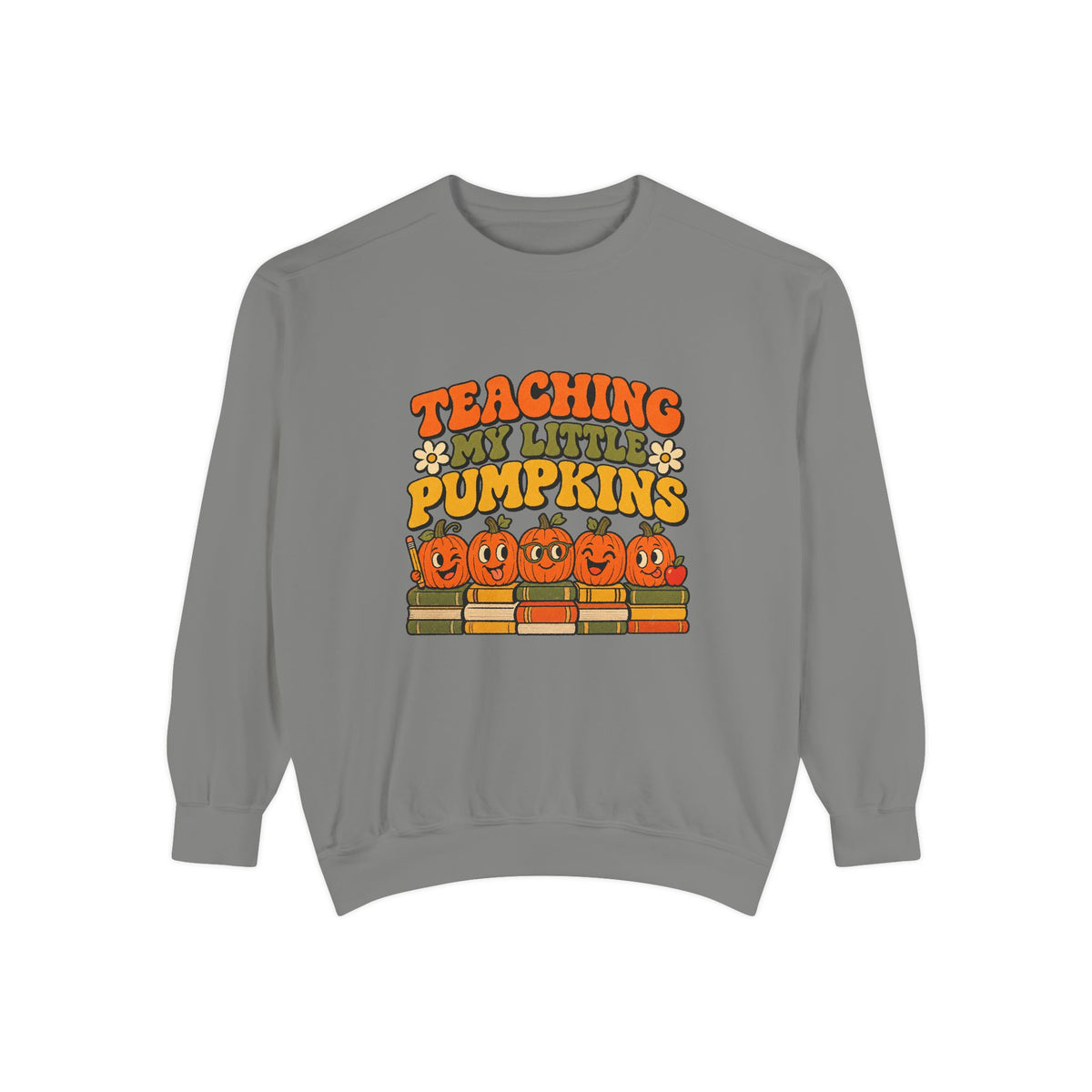 Teaching My Little Pumpkins Sweatshirt – Grey