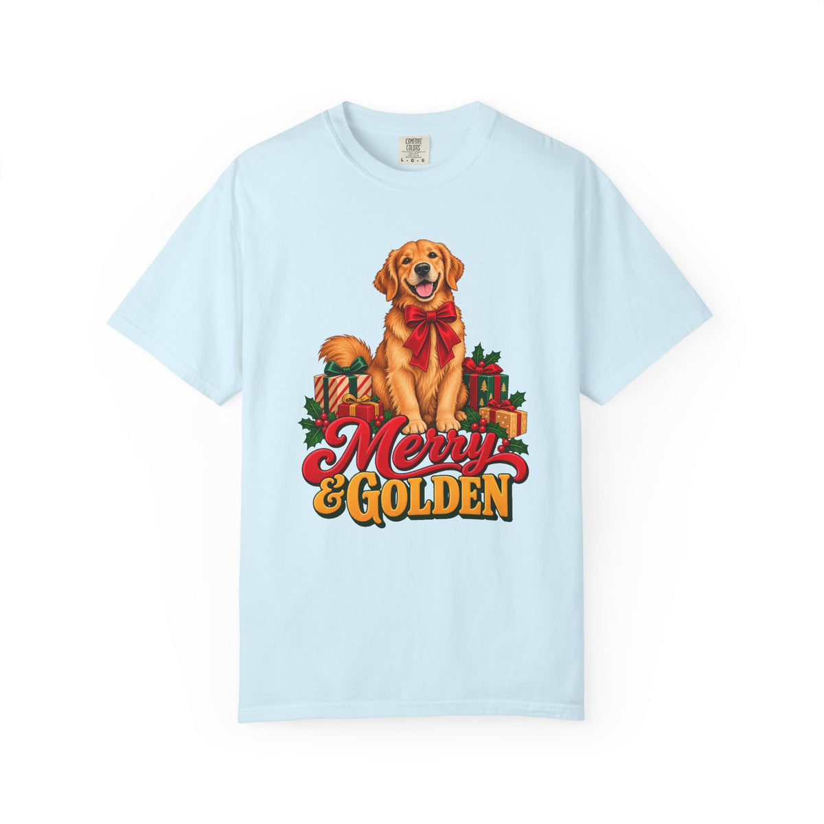 Merry & Golden T-Shirt – Chambray
