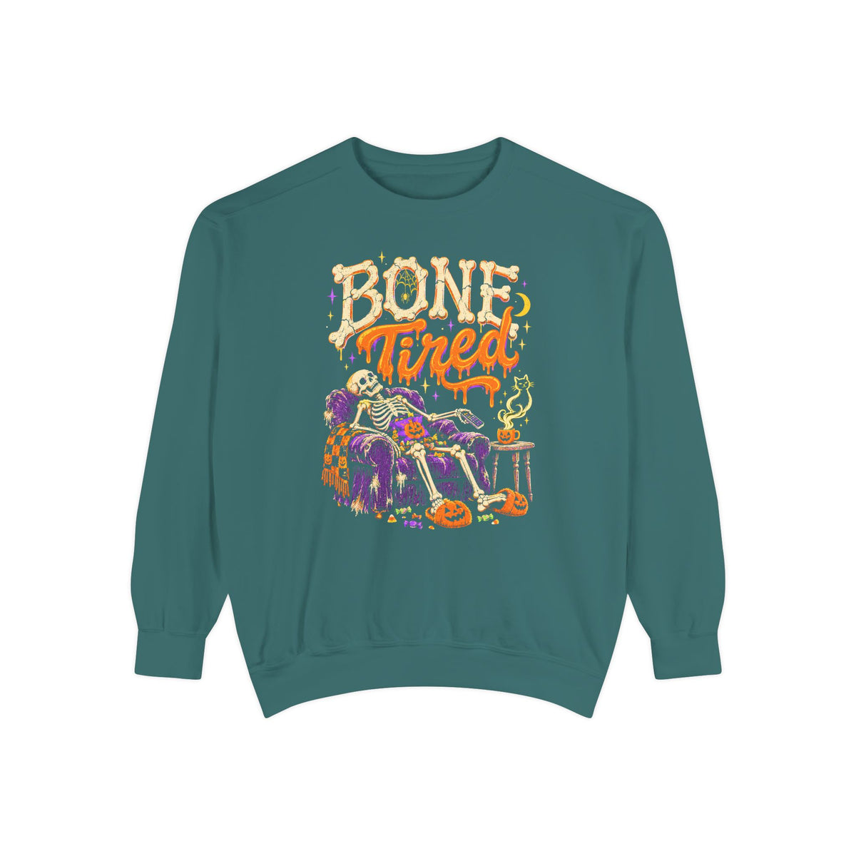 Bone Tired Sweatshirt – Blue Spruce
