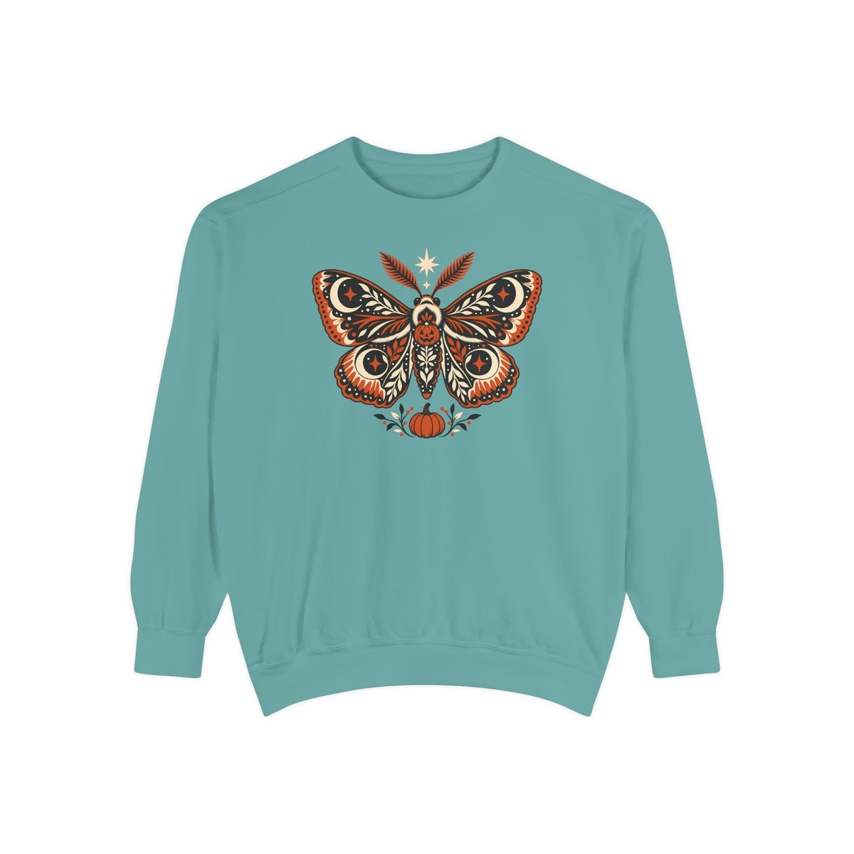 October Moth Sweatshirt – Seafoam
