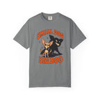 Small Dog, Big Boo T-Shirt – Grey