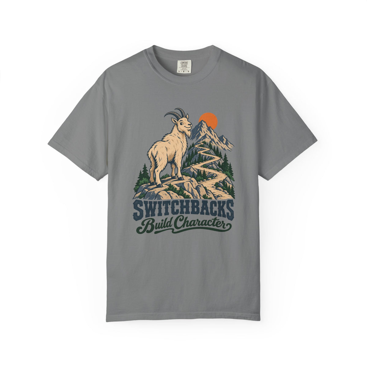 Switchbacks Build Character T-Shirt – Grey