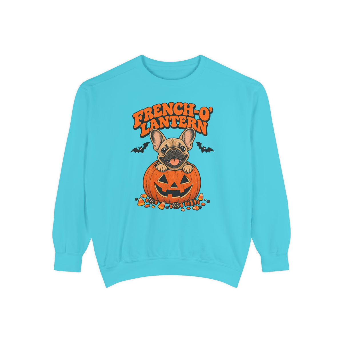 French O Lantern Sweatshirt – front view
