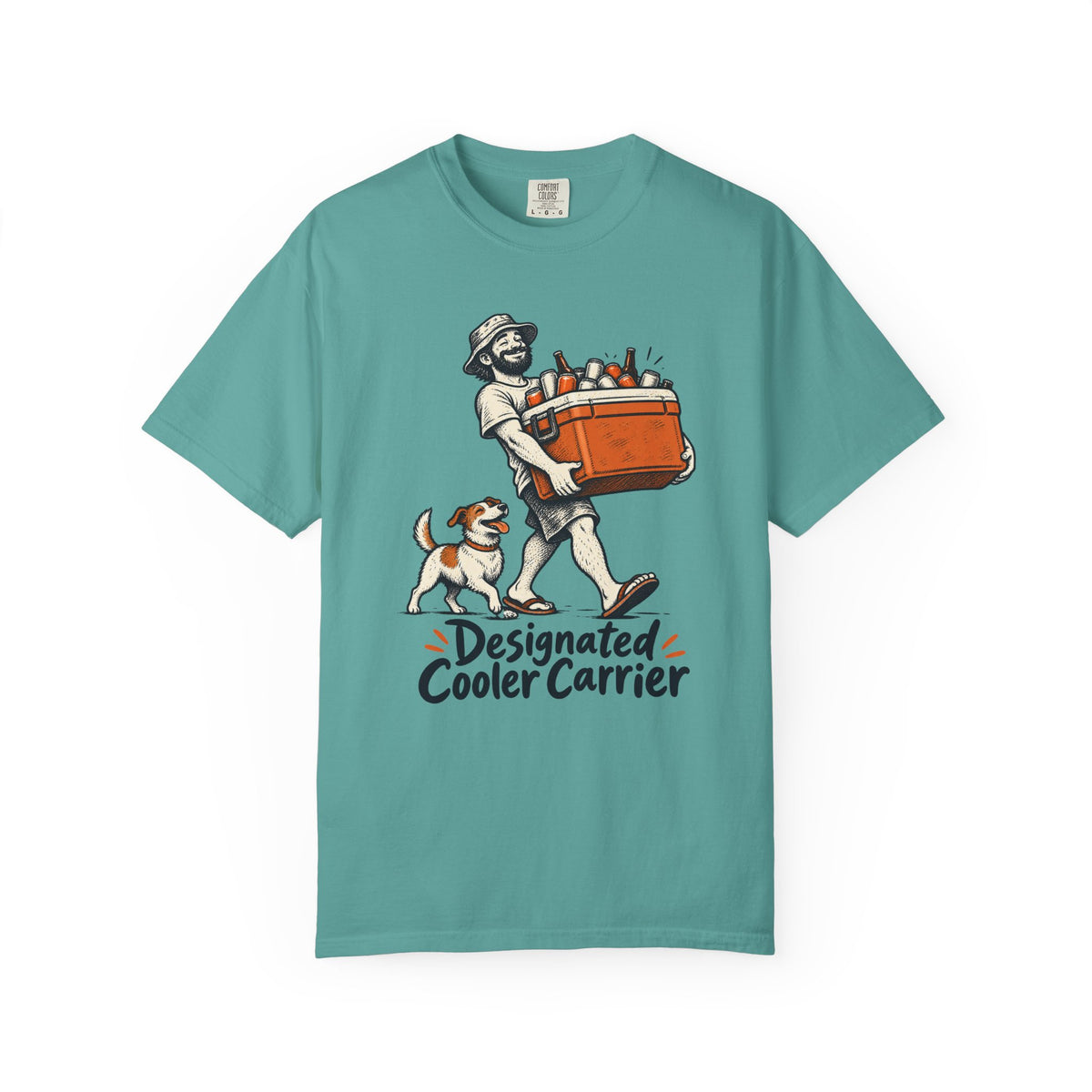 Designated Cooler Carrier T-Shirt – Seafoam