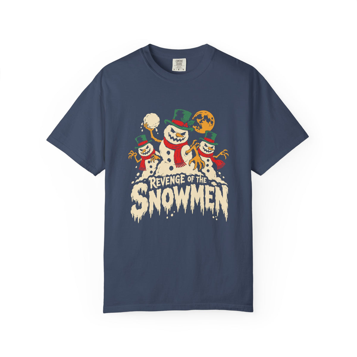 Revenge of the Snowmen T-Shirt – Midnight