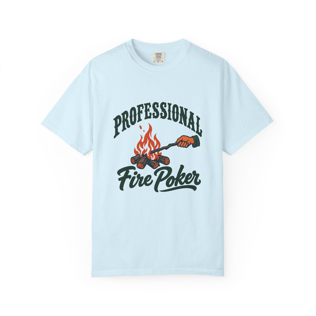 Professional Fire Poker T-Shirt – Chambray