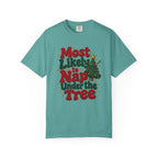 Most Likely to Nap Under the Tree T-Shirt – Seafoam