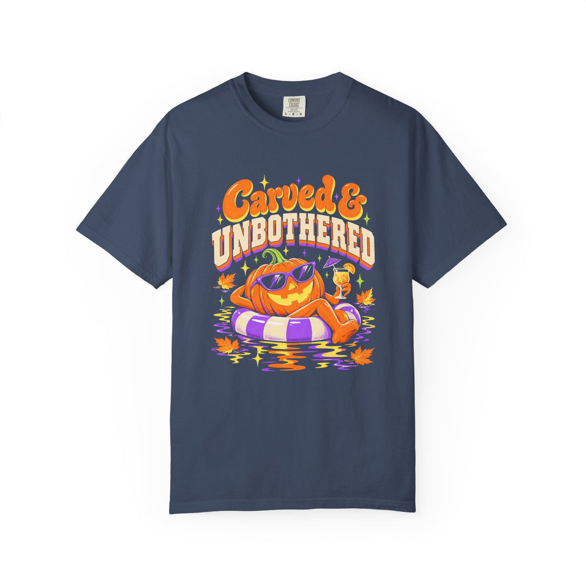 Carved & Unbothered T-Shirt – Midnight