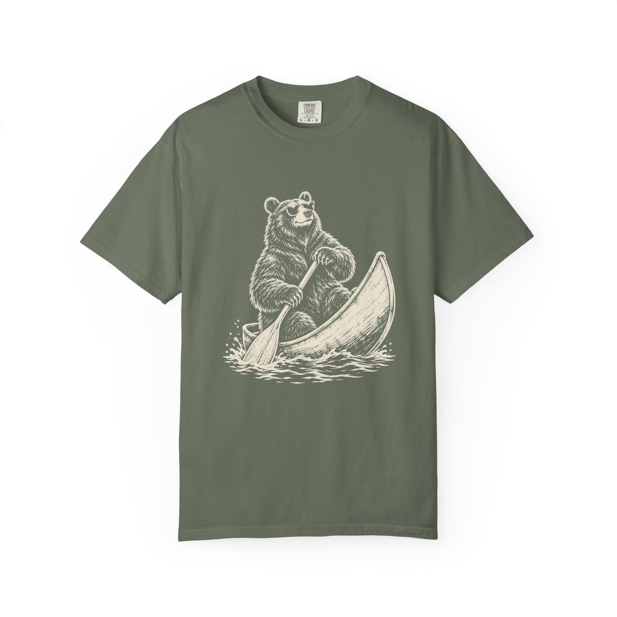 Bear in a Canoe T-Shirt